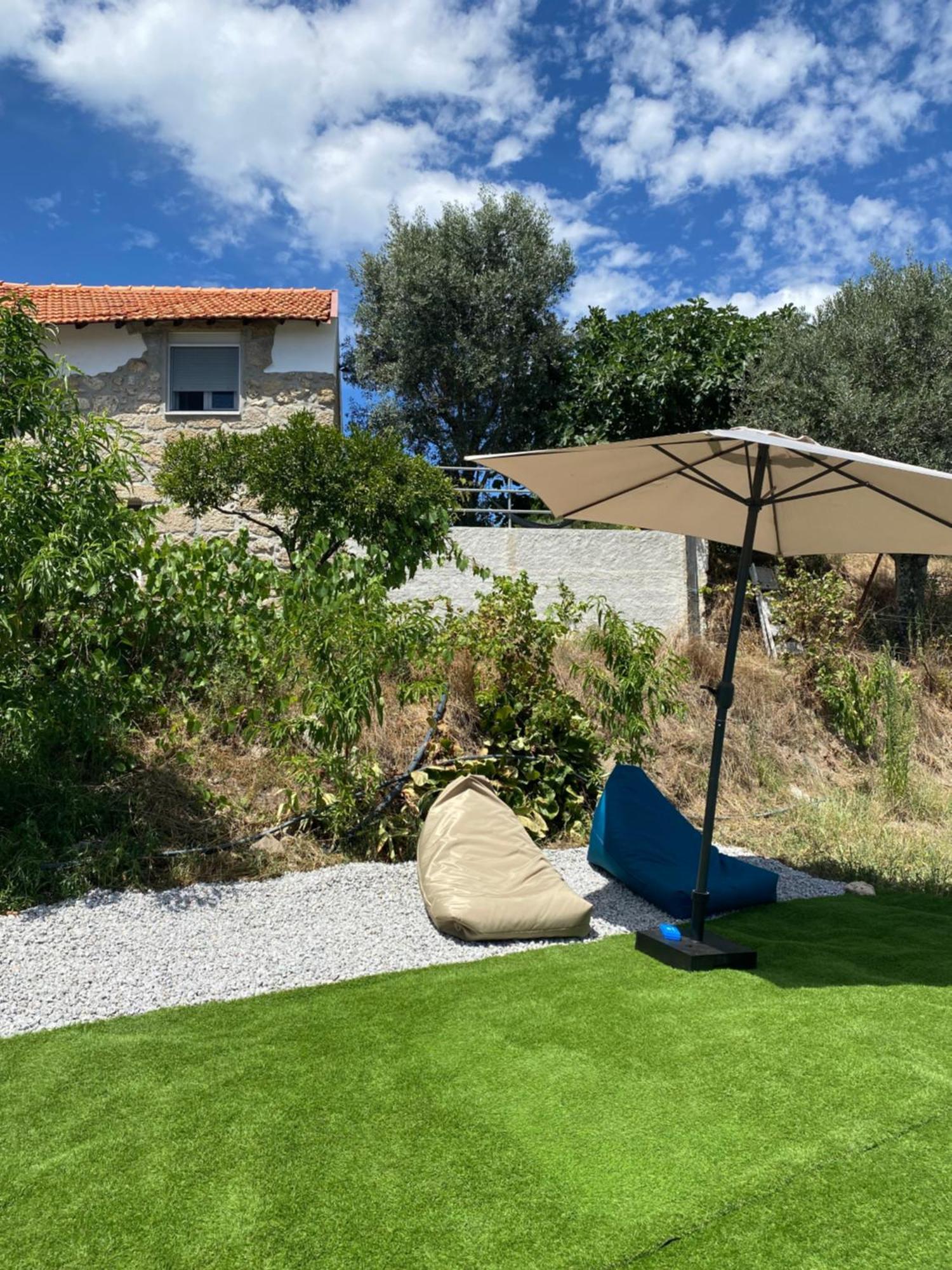 הוילה נלאס Casa De Pedra Em Vinha No Dao מראה חיצוני תמונה